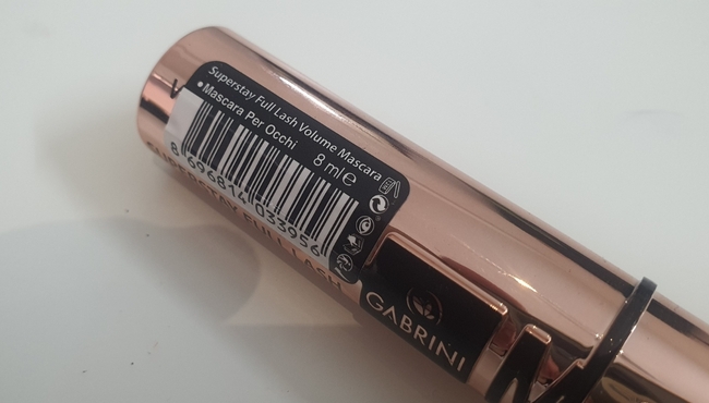 Gabrini Volume Mascara Superstay Full Lash da 8ml